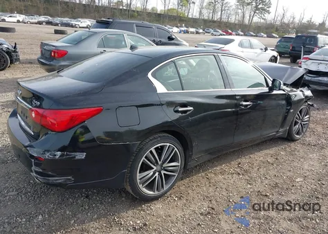 2014 Infiniti Q50 Premium из США, поврежденный, VIN JN1BV7AR3EM704499